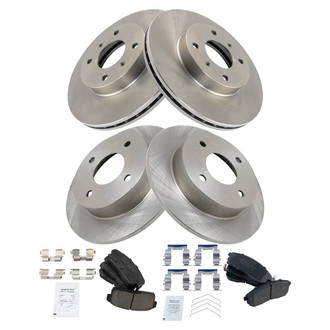 TRQ® - Disc Brake Kit with Ceramic Pads
