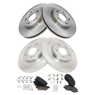 TRQ® - Disc Brake Kit with Ceramic Pads