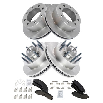 TRQ® - Disc Brake Kit with Ceramic Pads