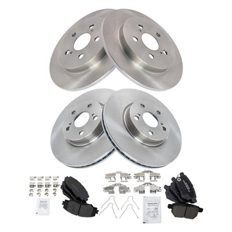 TRQ® - Disc Brake Kit with Ceramic Pads
