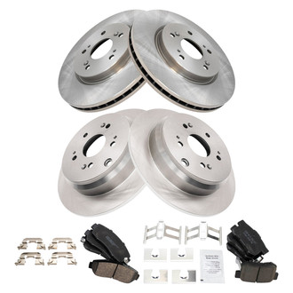 TRQ® - Disc Brake Kit with Ceramic Pads