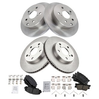 TRQ® - Disc Brake Kit with Ceramic Pads