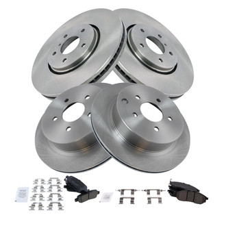 TRQ® - Disc Brake Kit with Ceramic Pads