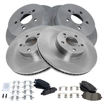 TRQ® - Disc Brake Kit with Ceramic Pads