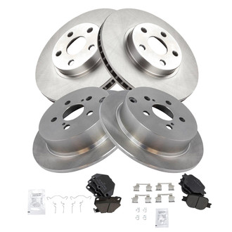 TRQ® - Disc Brake Kit with Ceramic Pads