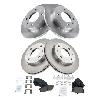 TRQ® - Disc Brake Kit with Ceramic Pads