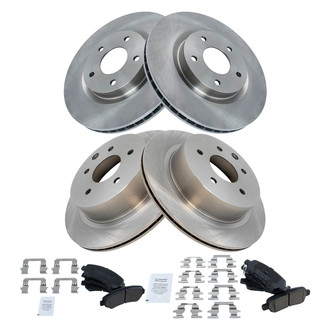 TRQ® - Disc Brake Kit with Ceramic Pads