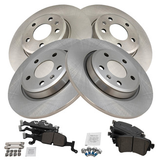 TRQ® - Disc Brake Kit with Ceramic Pads