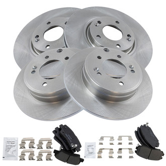 TRQ® - Disc Brake Kit with Ceramic Pads