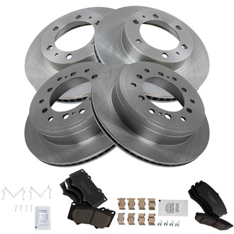 TRQ® - Disc Brake Kit with Ceramic Pads