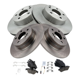 TRQ® - Disc Brake Kit with Ceramic Pads