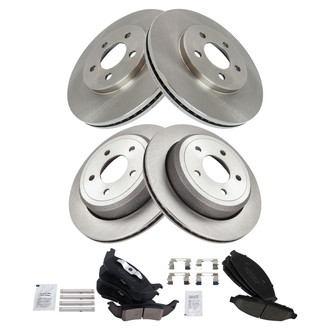 TRQ® - Disc Brake Kit with Ceramic Pads