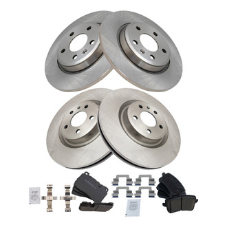 TRQ® - Disc Brake Kit with Ceramic Pads