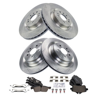 TRQ® - Disc Brake Kit with Ceramic Pads