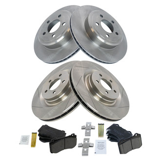 TRQ® - Disc Brake Kit with Ceramic Pads
