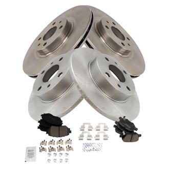 TRQ® - Disc Brake Kit with Ceramic Pads