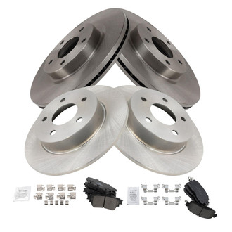 TRQ® - Disc Brake Kit with Ceramic Pads