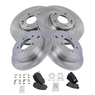 TRQ® - Disc Brake Kit with Ceramic Pads
