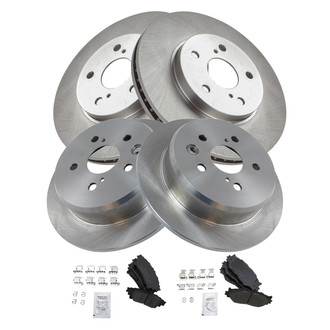 TRQ® - Disc Brake Kit with Ceramic Pads