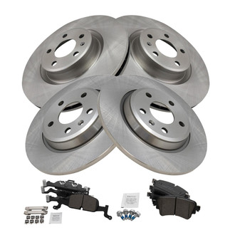 TRQ® - Disc Brake Kit with Ceramic Pads