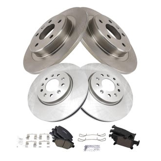 TRQ® - Disc Brake Kit with Ceramic Pads