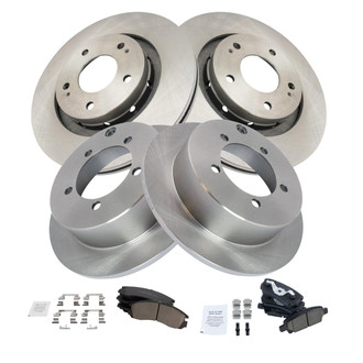 TRQ® - Disc Brake Kit with Ceramic Pads