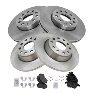 TRQ® - Disc Brake Kit with Ceramic Pads