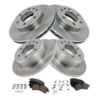 TRQ® - Disc Brake Kit with Ceramic Pads
