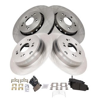 TRQ® - Disc Brake Kit with Ceramic Pads