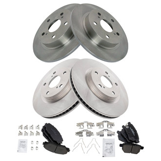TRQ® - Disc Brake Kit with Ceramic Pads