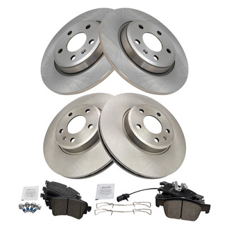 TRQ® - Disc Brake Kit with Ceramic Pads