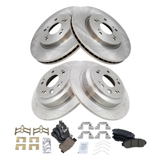 TRQ® - Disc Brake Kit with Ceramic Pads