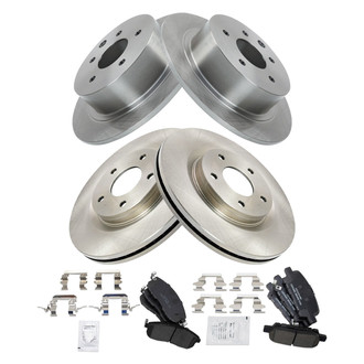 TRQ® - Disc Brake Kit with Ceramic Pads