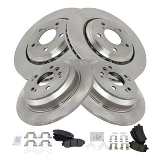 TRQ® - Disc Brake Kit with Ceramic Pads