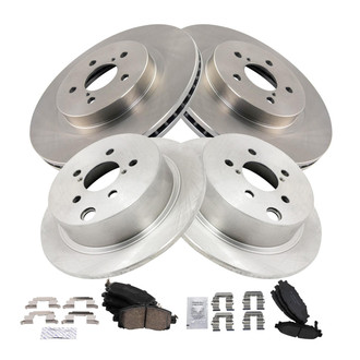 TRQ® - Disc Brake Kit with Ceramic Pads