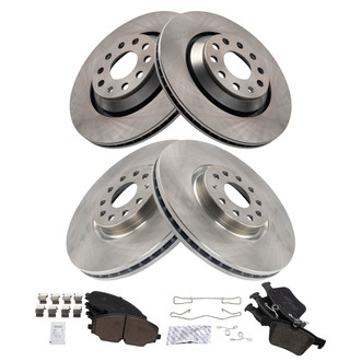 TRQ® - Disc Brake Kit with Ceramic Pads