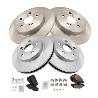 TRQ® - Disc Brake Kit with Ceramic Pads