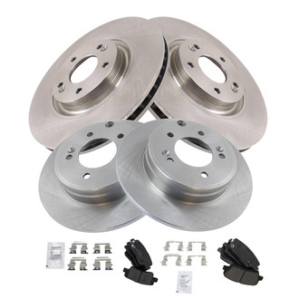 TRQ® - Disc Brake Kit with Ceramic Pads