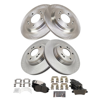 TRQ® - Disc Brake Kit with Ceramic Pads