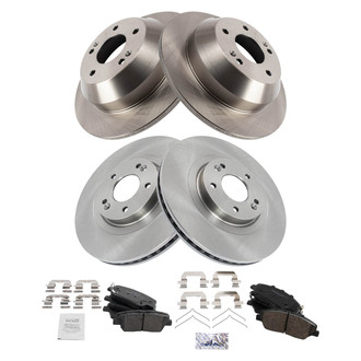 TRQ® - Disc Brake Kit with Ceramic Pads