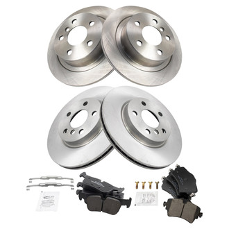 TRQ® - Disc Brake Kit with Ceramic Pads