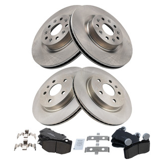 TRQ® - Disc Brake Kit with Ceramic Pads