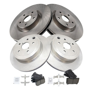 TRQ® - Disc Brake Kit with Ceramic Pads