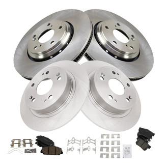 TRQ® - Disc Brake Kit with Ceramic Pads