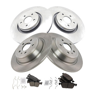 TRQ® - Disc Brake Kit with Ceramic Pads