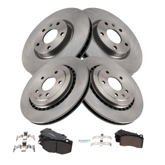 TRQ® - Disc Brake Kit with Ceramic Pads