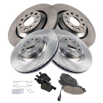 TRQ® - Disc Brake Kit with Ceramic Pads