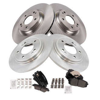 TRQ® - Disc Brake Kit with Ceramic Pads