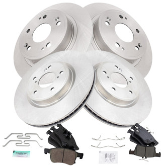 TRQ® - Disc Brake Kit with Ceramic Pads