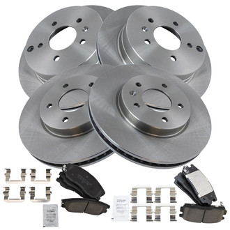 TRQ® - Disc Brake Kit with Ceramic Pads